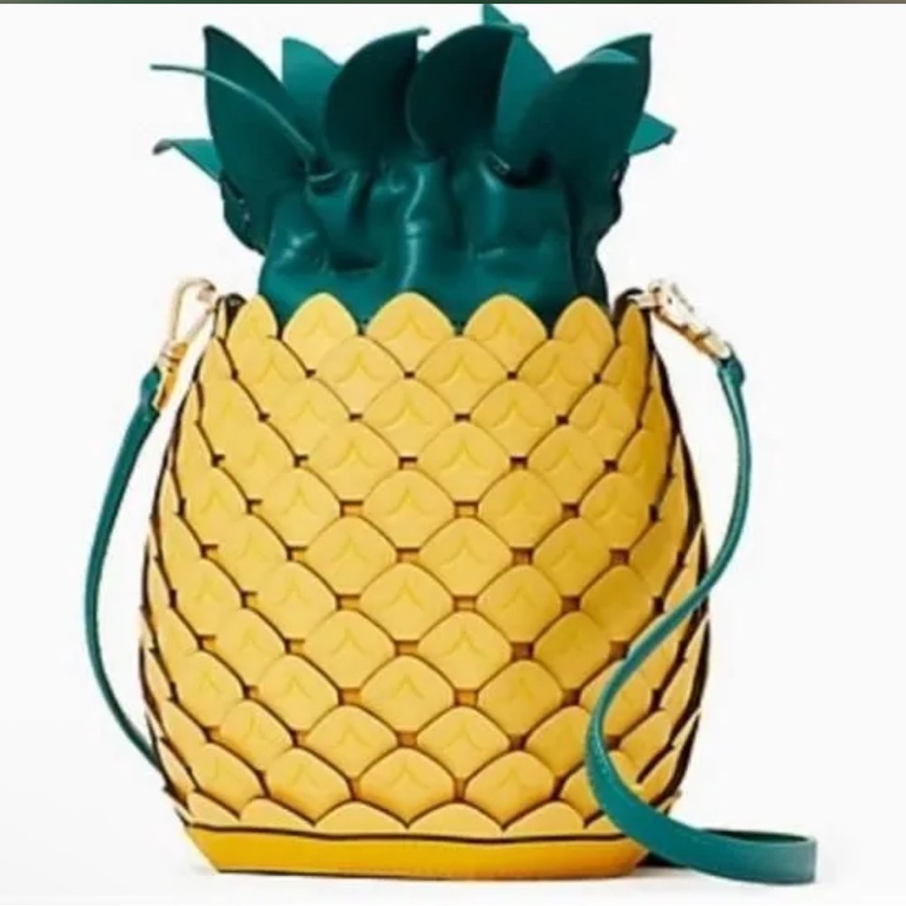 Kate Spade Colada pineapple crossbody bag